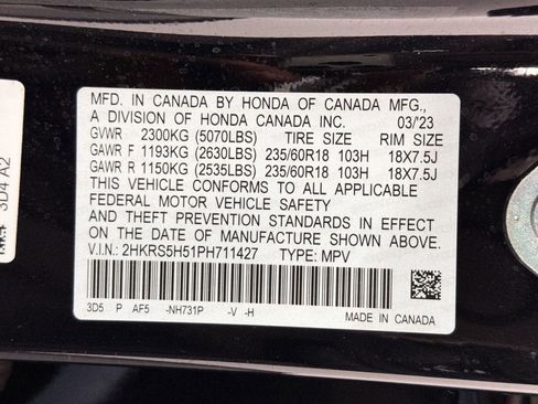 Certified 2023 Honda CR-V Sport image 19