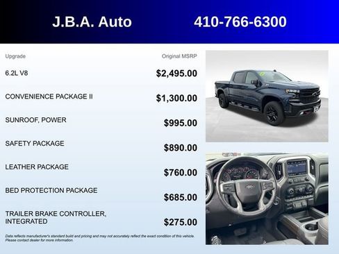 Used 2021 Chevrolet Silverado 1500 LT Trail Boss w/ Convenience Package II image 5