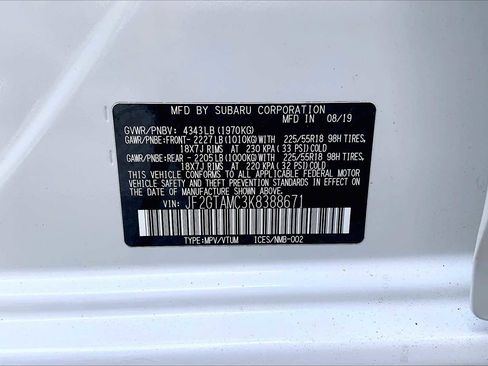 Used 2019 Subaru Crosstrek 2.0i Limited w/ Moonroof Package AWD/4WD image 34