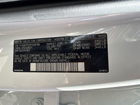 Used 2024 Volvo XC90 B6 Plus w/ Protection Package AWD/4WD image 47