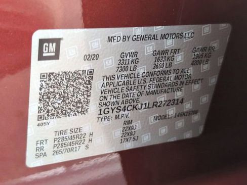 Certified 2020 Cadillac Escalade Premium Luxury image 35