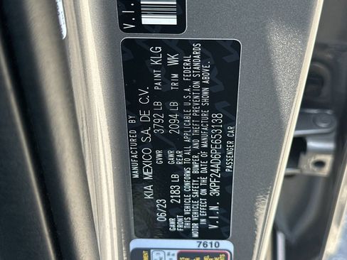 Certified 2023 Kia Forte LXS w/ LXS Technology Package FWD image 36