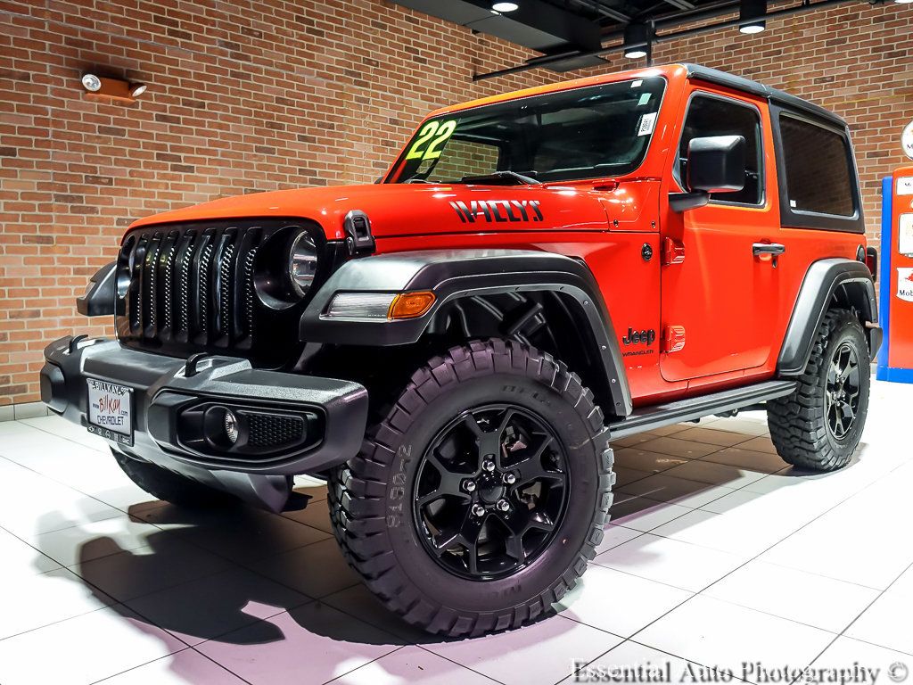 Used 2022 Jeep Wrangler Sport AWD/4WD image 2