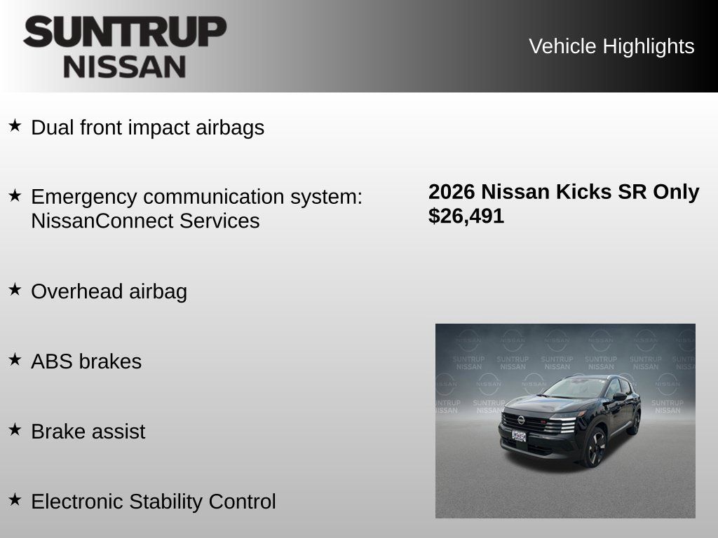 Used 2026 Nissan Kicks SR FWD image 21