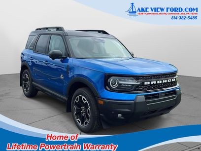 New 2025 Ford Bronco Sport Outer Banks w/ Outer Banks Tech Package+