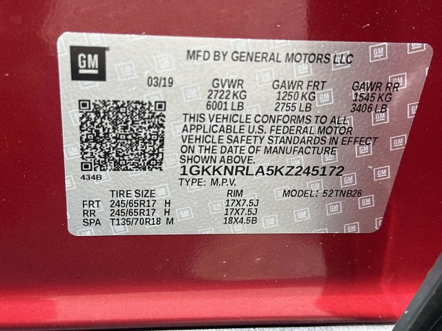 Used 2019 GMC Acadia SLE AWD/4WD image 20