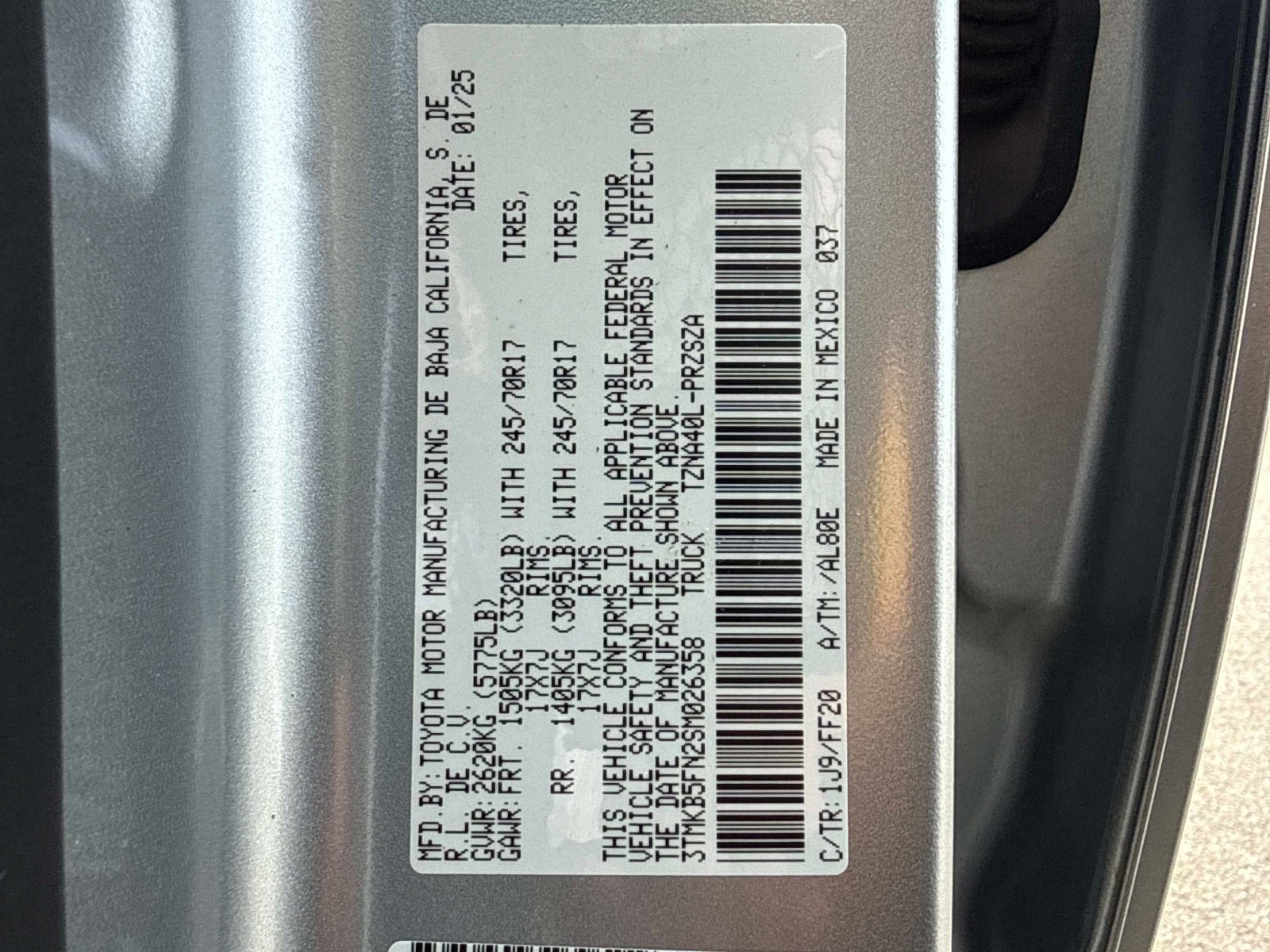 Used 2025 Toyota Tacoma SR5 RWD image 35