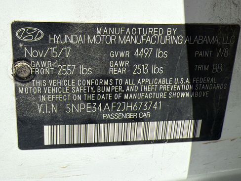 Used 2018 Hyundai Sonata Limited w/ Limited Ultimate Package 03 image 19