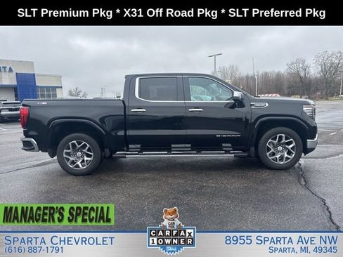 Used 2023 GMC Sierra 1500 SLT w/ SLT Premium Package AWD/4WD image 2