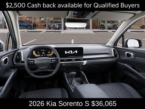 New 2026 Kia Sorento S w/ S Panoramic Sunroof Package image 15