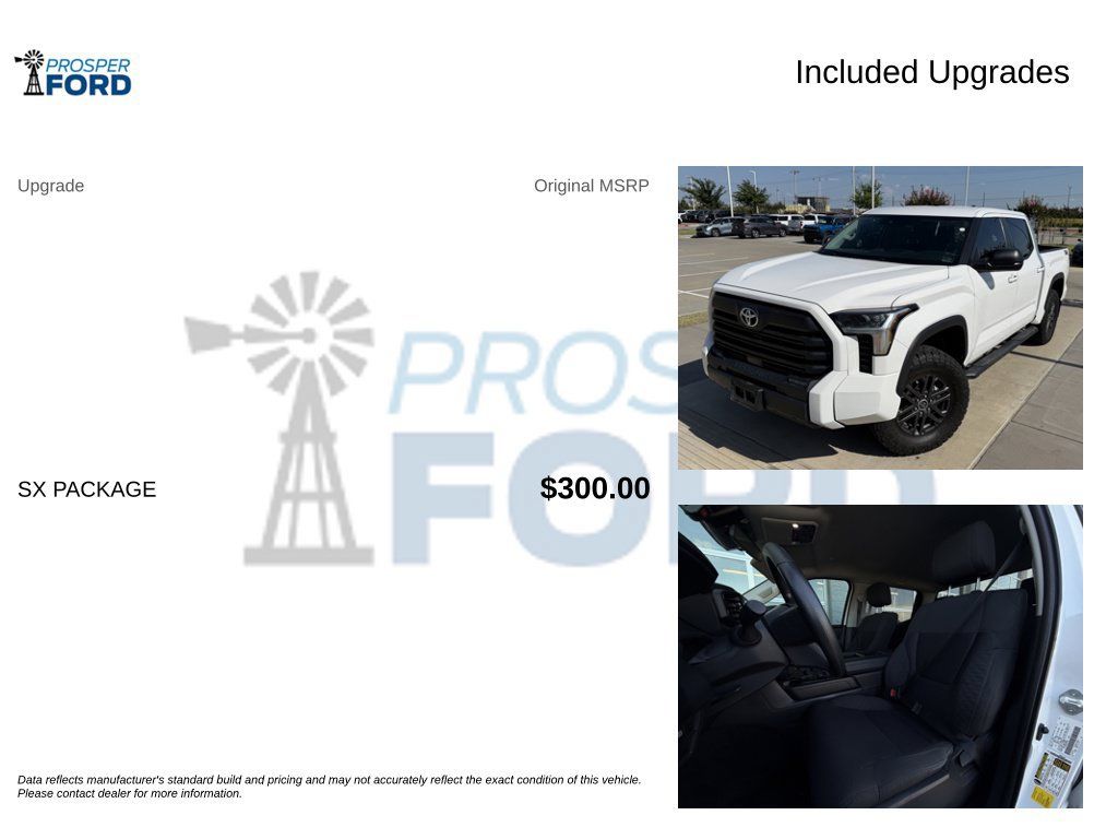 Used 2024 Toyota Tundra SR5 w/ SX Package RWD image 3