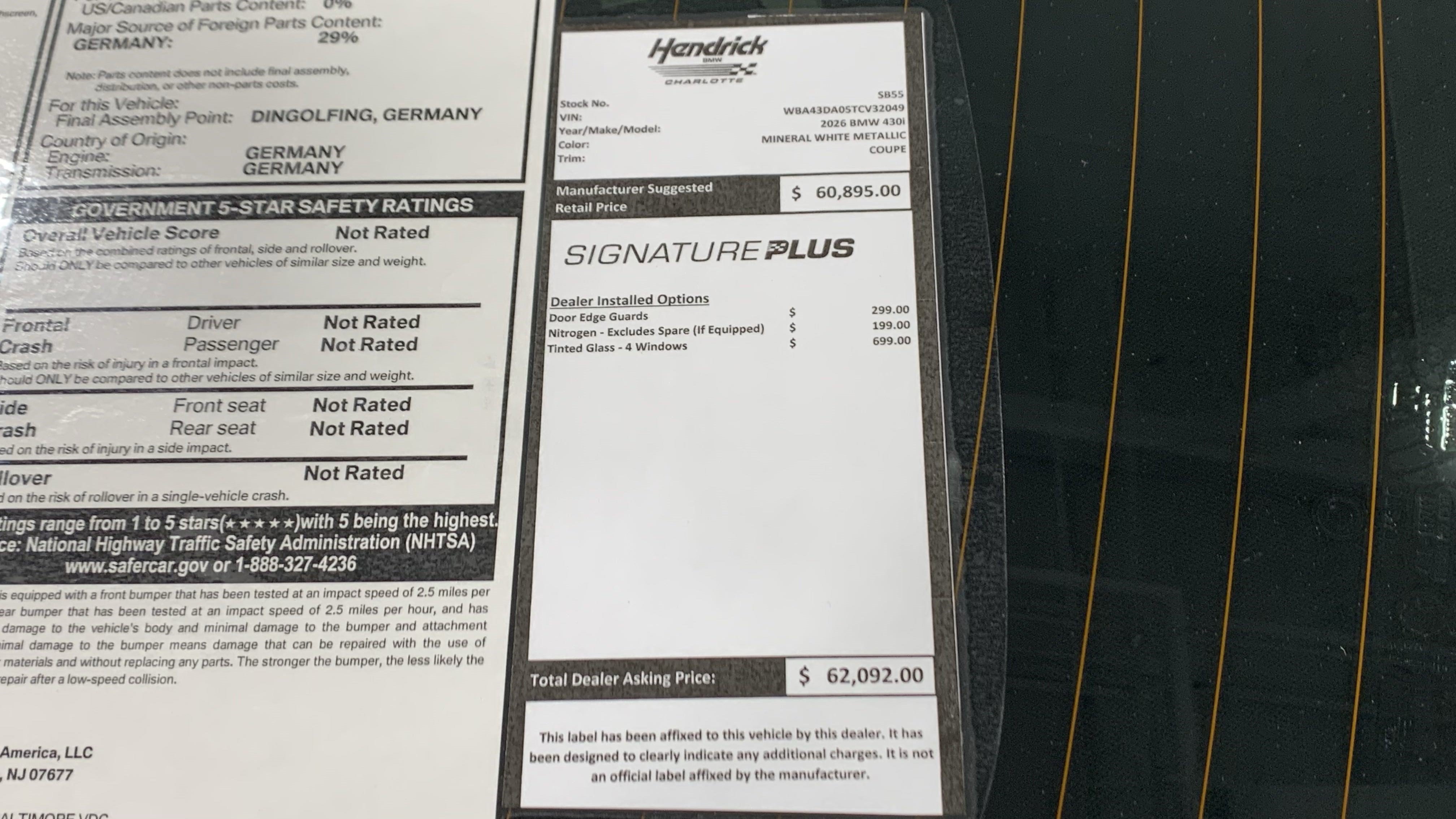 Certified 2026 BMW 430i Coupe w/ M Sport Package RWD image 32