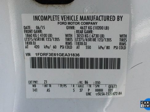 Used 2016 Ford F350 XL w/ XL Value Package RWD image 37