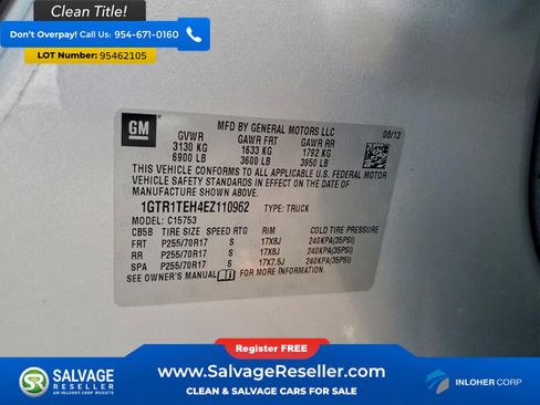 Used 2014 GMC Sierra 1500 2WD Double Cab w/ Sierra Appearance Package image 16