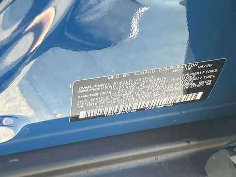 New 2026 Subaru Outback Wilderness AWD/4WD image 28