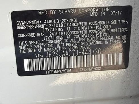 Used 2018 Subaru Forester 2.5i w/ Protection Package #1 AWD/4WD image 15