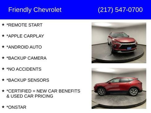 Certified 2024 Chevrolet Blazer LT w/ Convenience Package FWD image 6