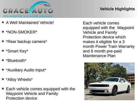 Used 2022 Dodge Challenger R/T w/ Blacktop Package image 2