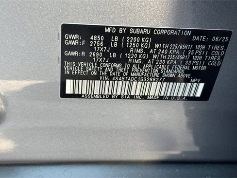 Used 2025 Subaru Outback Premium image 24
