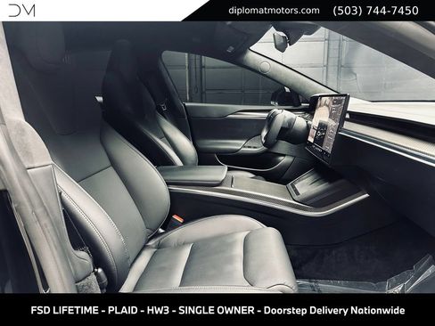 Used 2021 Tesla Model S Plaid AWD/4WD image 19