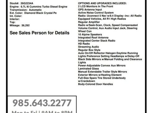 Used 2024 RAM 3500 Laramie w/ Night Edition AWD/4WD image 34