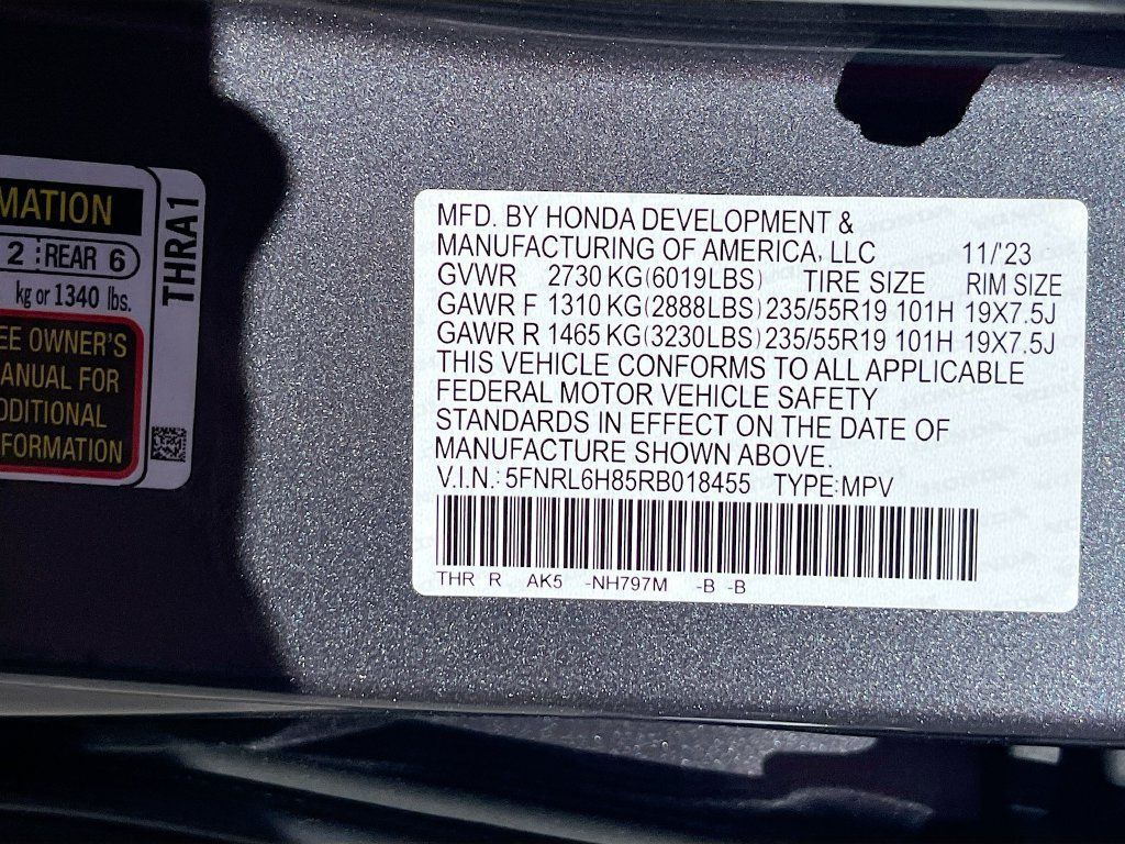 Used 2024 Honda Odyssey Touring image 35