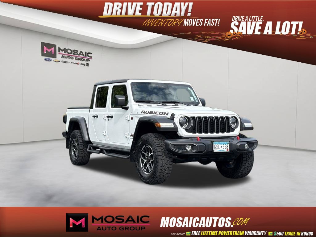 Used 2024 Jeep Gladiator Rubicon w/ Technology Group AWD/4WD image 1