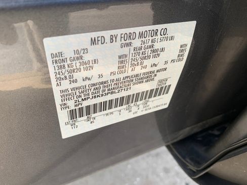 Certified 2023 Lincoln Nautilus Reserve w/ Monochromatic Package image 23