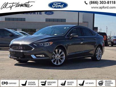 Certified 2018 Ford Fusion Platinum