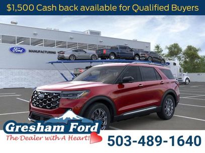 New 2026 Ford Explorer Platinum