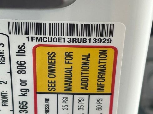 Certified 2024 Ford Escape SE w/ PHEV Premium Package image 46