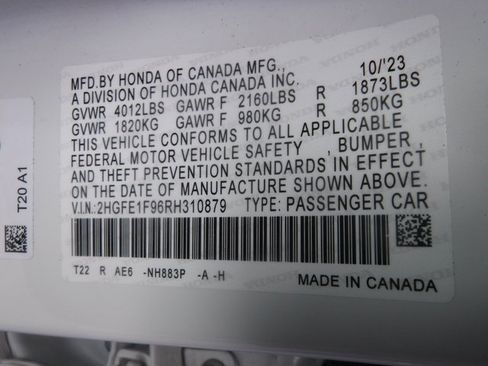 Used 2024 Honda Civic Touring image 44