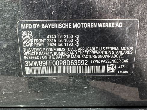 Certified 2023 BMW 330i xDrive Sedan w/ Premium Package AWD/4WD image 33