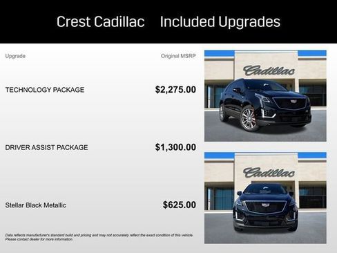 New 2025 Cadillac XT5 Sportv w/ Technology Package image 5