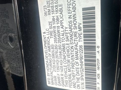 Used 2023 Honda Pilot EX-L image 8