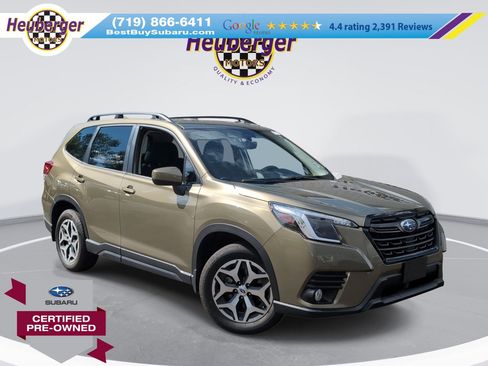 Certified 2022 Subaru Forester Premium w/ Popular Package #1 image 1