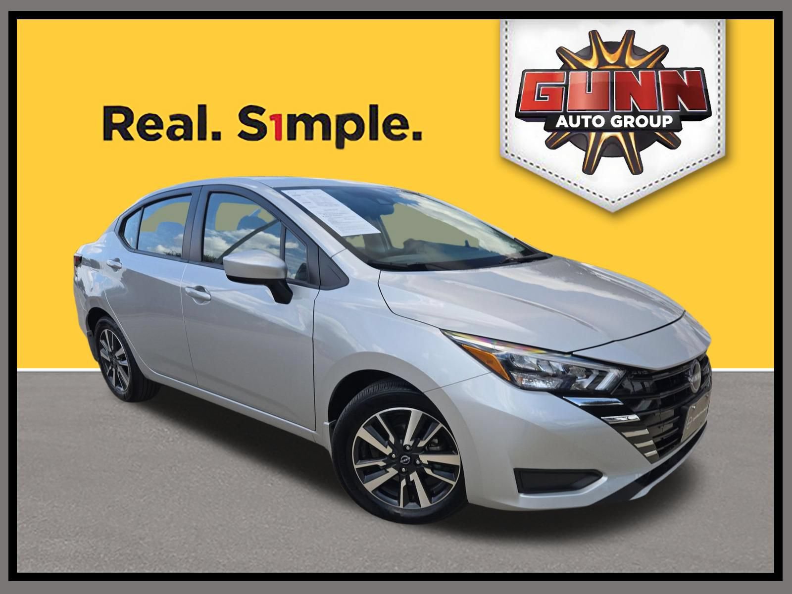 Certified 2025 Nissan Versa SV w/ Trunk Package FWD image 1
