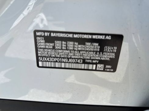 Used 2022 BMW X3 sDrive30i w/ Convenience Package RWD image 24