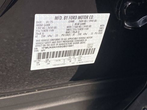 Used 2025 Ford Explorer ST-Line AWD/4WD image 21