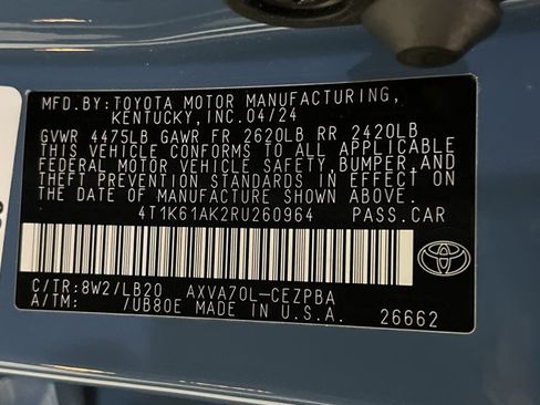 Used 2024 Toyota Camry XSE w/ Cold Weather Package FWD image 11