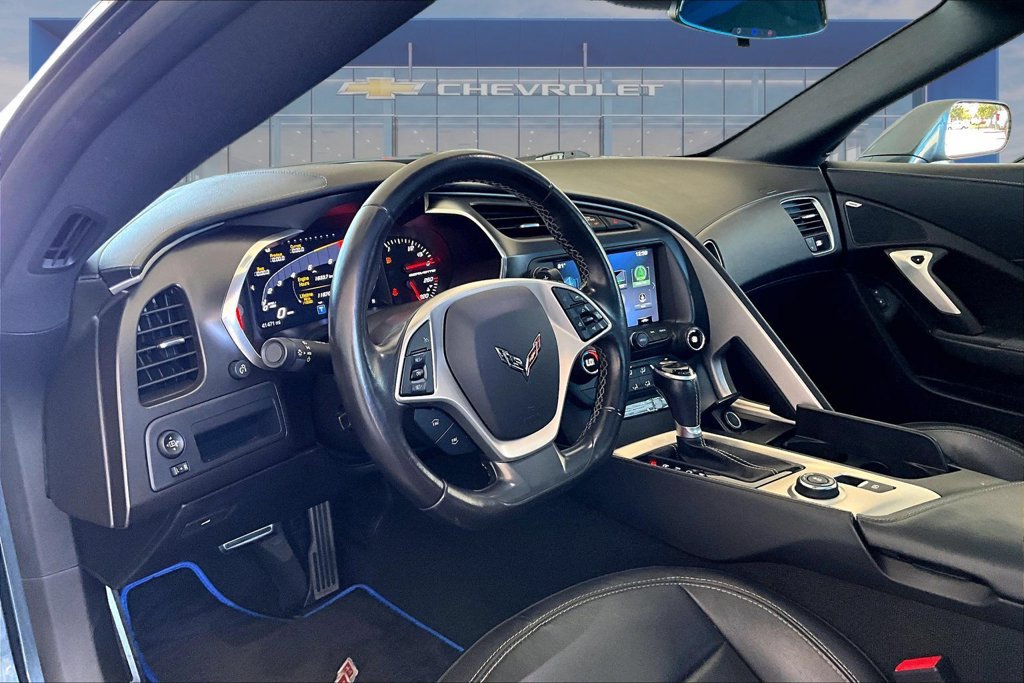 Used 2019 Chevrolet Corvette Grand Sport w/ Carbon Flash Badge Package RWD image 4