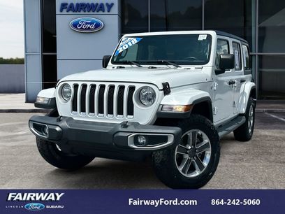 Used 2018 Jeep Wrangler Unlimited Sahara