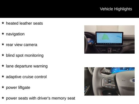 New 2024 Ford Escape ST-Line Select w/ Tech Pack #2 image 11