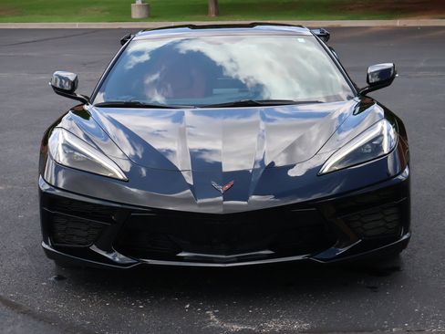 Used 2023 Chevrolet Corvette Stingray Coupe w/ Engine Appearance Package RWD image 29