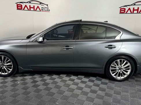 Used 2021 INFINITI Q50 Luxe w/ Seat & Sound Package RWD image 4