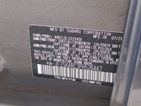 Used 2023 Subaru Forester Touring w/ Popular Package #2 AWD/4WD image 37