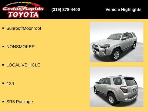 Used 2022 Toyota 4Runner SR5 Premium w/ Moonroof Package image 22