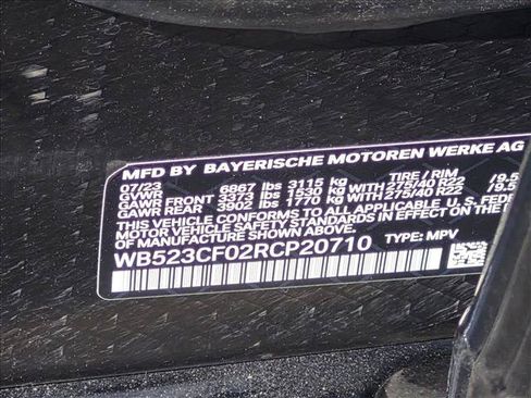 Used 2024 BMW iX xDrive50 w/ Premium Package AWD/4WD image 22