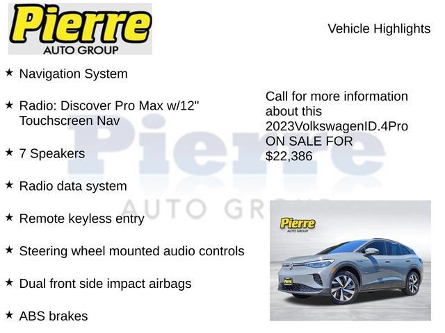 Used 2023 Volkswagen ID.4 Pro AWD/4WD image 7