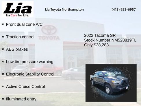 Certified 2022 Toyota Tacoma SR image 8